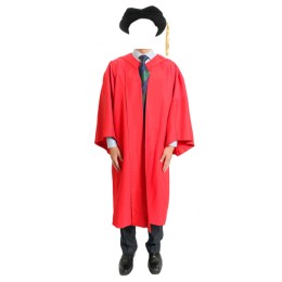 Custom made graduation gown for MD and DNurs of the University of Hong Kong, black velvet hat, graduation gown garment factory DA248 Custom made graduation gown for MD and DNurs of the University of Hong Kong, black velvet hat, graduation gown garment factory DA248